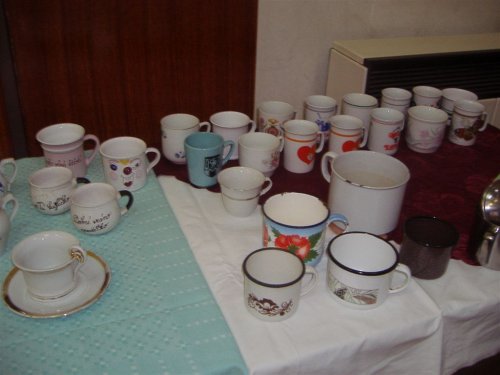 Klub dobré pohody - výstava hrnků a hrnečků - 14.2.2008